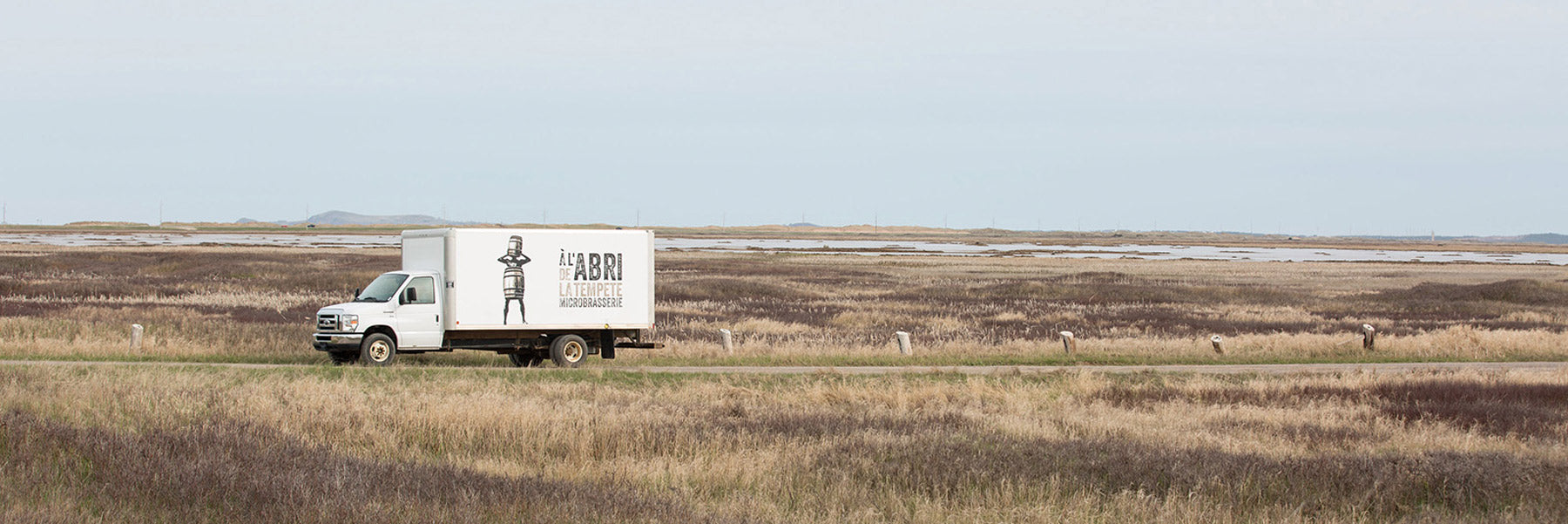 Camion de livraison de Bières des Îles