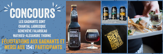 Voici nos 3 gagnants d'une boite remplie de surprises